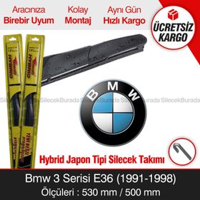 Inwells Bmw 3 E36 Hybrid 1991-1998 Silecek Takımı