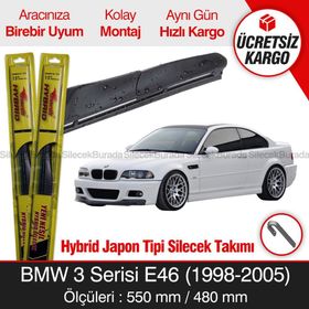 Inwells Bmw E46 Hybrid 1998-2005 Silecek Takımı