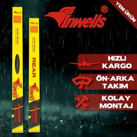 Inwells BMW F20-F21 2012-2017 Ön Arka Muz Silecek Takımı