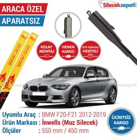 Inwells Bmw F20-F21 2012-2019 Muz Silecek Takımı