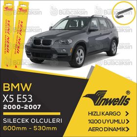 Inwells Bmw X5 E53 2000-2007 Muz Silecek Takımı