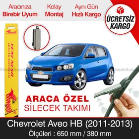Inwells Chevrolet Aveo Hatchback 2011-2013 Muz Silecek Takımı