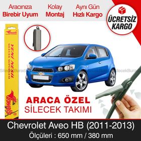 Inwells Chevrolet Aveo Hatchback 2011-2013 Muz Silecek Takımı