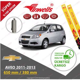 Inwells Chevrolet Aveo Hatchback 2011-2013 Muz Silecek Takımı