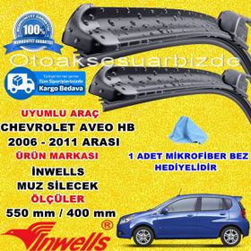 Inwells Chevrolet Aveo HB 2006-2011 Ön Silecek Takımı