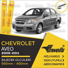 Inwells Chevrolet Aveo Sedan 2006-2011 Ön Silecek Takımı