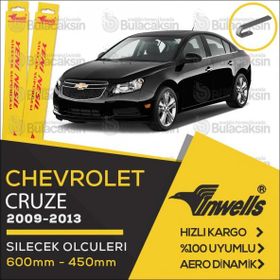 Inwells Chevrolet Cruze 2009-2013 Uyumlu Muz Silecek Takımı