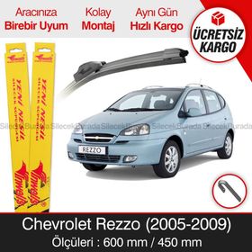 Inwells Chevrolet Rezzo 2005-2009 Muz Silecek Takımı