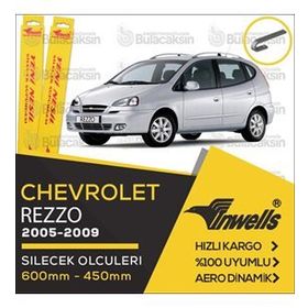 Inwells Chevrolet Rezzo 2005-2009 Ön Silecek Takımı
