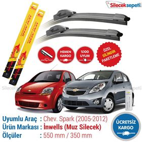 Inwells Chevrolet Spark 2005-2012 Ön Silecek Takımı