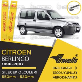 Inwells Citroen Berlingo 1996-2007 Ön Silecek Takımı