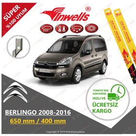 Inwells Citroen Berlingo 2008 2016 Ön Muz Silecek Takımı