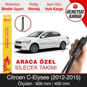 Inwells Citroen C-Elysee 2012-2016 Muz Silecek Takımı