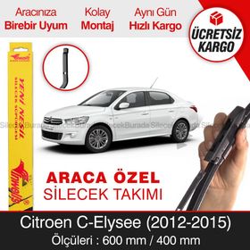 Inwells Citroen C-Elysee 2012-2016 Muz Silecek Takımı