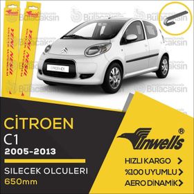 Inwells Citroen C1 2005 2013 Ön Muz Silecek Takımı