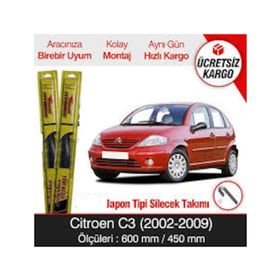 Inwells Citroen C3 2002-2009 Muz Silecek Takımı