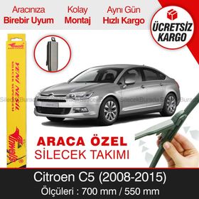 Inwells Citroen C5 2008-2015 Muz Silecek Takımı