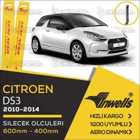 Inwells Citroen Ds3 2010 2014 Ön Muz Silecek Takımı