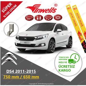 Inwells Citroen DS4 2011-2015 Muz Silecek Takımı