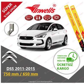 Inwells Citroen DS5 2011-2015 Muz Silecek Takımı