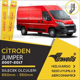 Inwells Citroen Jumper 2007-2017 Muz Silecek Takımı