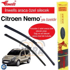 Inwells Citroen Nemo 2008-2017 Ön Muz Silecek Takımı