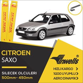 Inwells Citroen Saxo 1996 2004 Ön Muz Silecek Takımı
