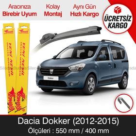 Inwells Dacia Dokker 2012-2015 Muz Silecek Takımı