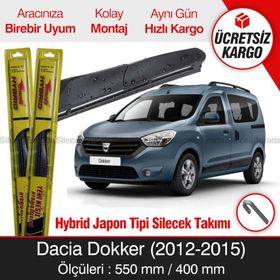 Inwells Dacia Dokker Hybrid 2012-2015 Silecek Takımı