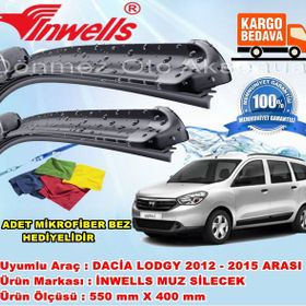 Inwells Dacia Lodgy 2012 2015 Ön Muz Silecek Takımı