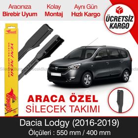 Inwells Dacia Lodgy 2016-2019 Muz Silecek Takımı