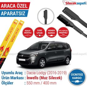Inwells Dacia Lodgy 2016-2019 Muz Silecek Takımı