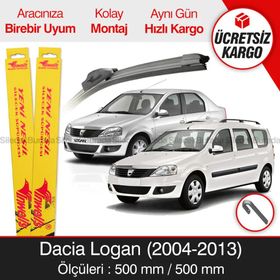 Inwells Dacia Logan 2004-2013 Muz Silecek Takımı