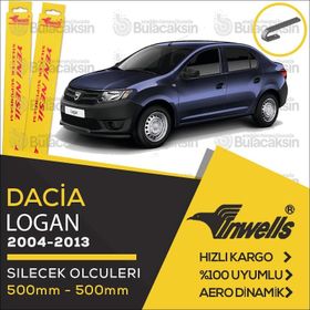 Inwells Dacia Logan 2004-2013 Muz Silecek Takımı