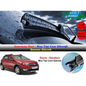 Inwells Dacia Sandero 2008-2012 Muz Silecek Takımı
