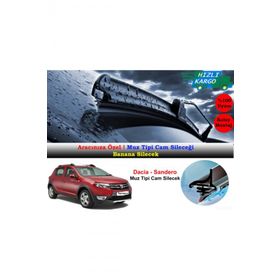 Inwells Dacia Sandero 2008-2012 Muz Silecek Takımı