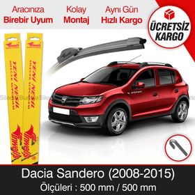 Inwells Dacia Sandero 2008-2015 Muz Silecek Takımı