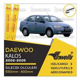 Inwells Daewoo Kalos 2002-2005 Ön Silecek Takımı
