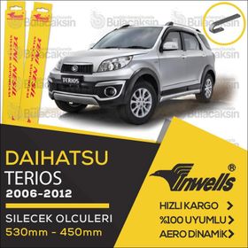 Inwells Daihatsu Terios 2006-2012 Muz Silecek Takımı