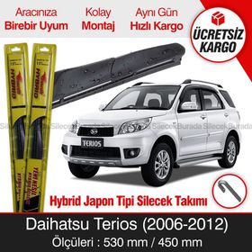 Inwells Daihatsu Terios Hybrid 2006-2012 Silecek Takımı