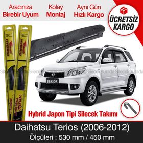 Inwells Daihatsu Terios Hybrid 2006-2012 Silecek Takımı
