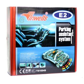 İNWELLS E2 Siyah-Gri-Beyaz Ekranlı Ses İkazlı Park Sensörü