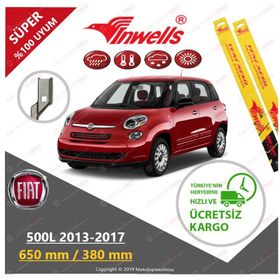 Inwells Fiat 500L 2013-2017 Muz Silecek Takımı