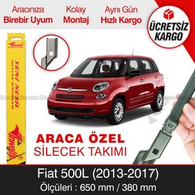 Inwells Fiat 500L 2013-2017 Muz Silecek Takımı