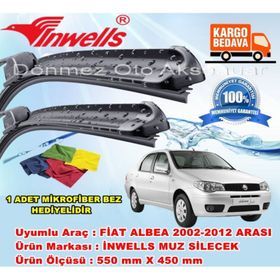 Inwells Fiat Albea 2002-2012 Ön Silecek Takımı
