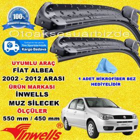 Inwells Fiat Albea 2002-2012 Ön Silecek Takımı
