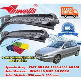 Inwells Fiat Brava 1996-2001 Muz Silecek Takımı
