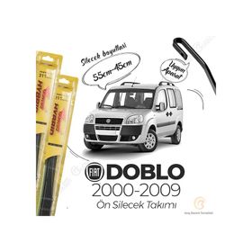 Inwells Fiat Doblo 2000-2010 Hibrit Silecek Takımı