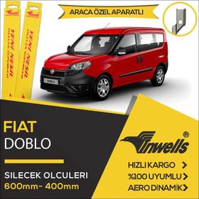 Inwells Fiat Doblo 2011-2017 Muz Silecek Takımı