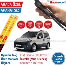 Inwells Fiat Fiorino 2008-2017 Muz Silecek Takımı